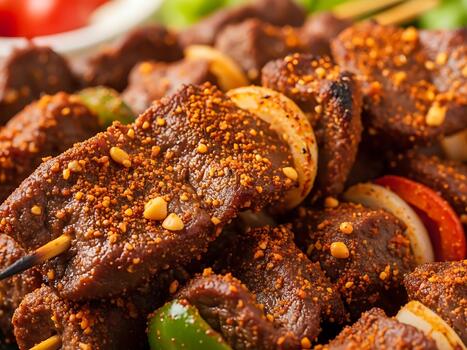 Brochettes de bœuf — photo à venir